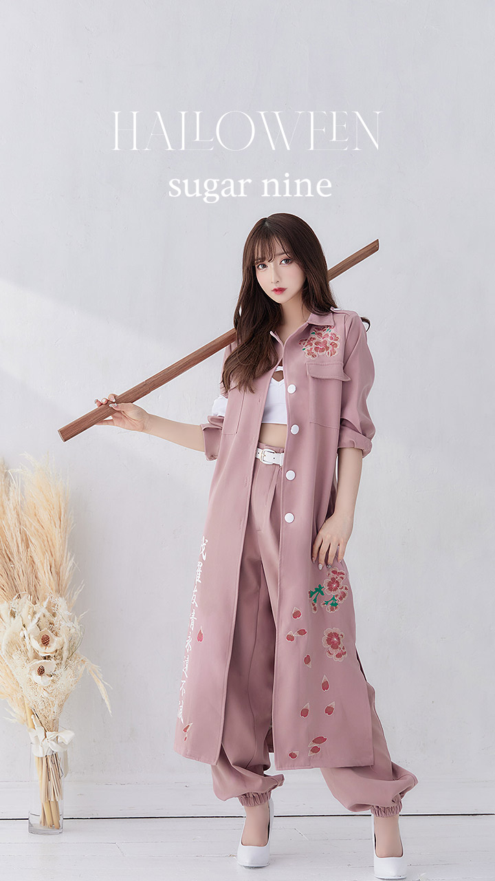 即日発送】特攻服コスプレセット【sugar nineハロウィン4点セット】【S