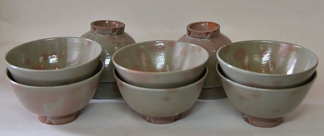 御本数茶碗 10客 楽山窯 清水比呂志作 すいぎょく園｜創業百年、お茶