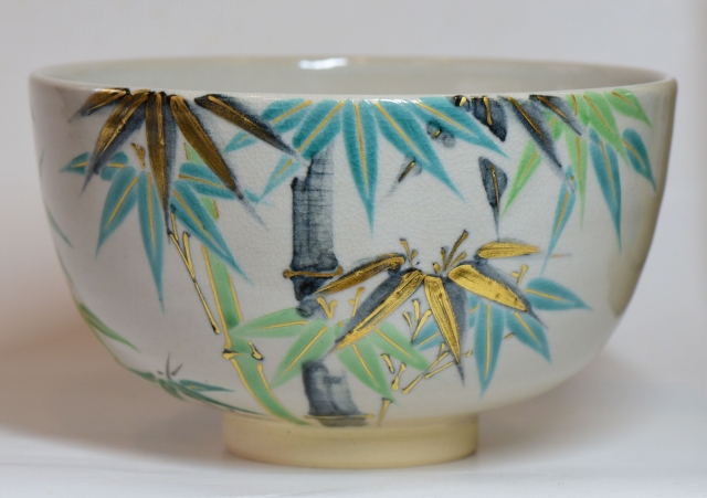 真葛香斎 絵変わり 小吸物碗 五客 共箱 向付 懐石道具