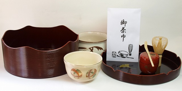 茶道具】 千歳盆茶道具セット すいぎょく園｜創業百年、お茶の「すい