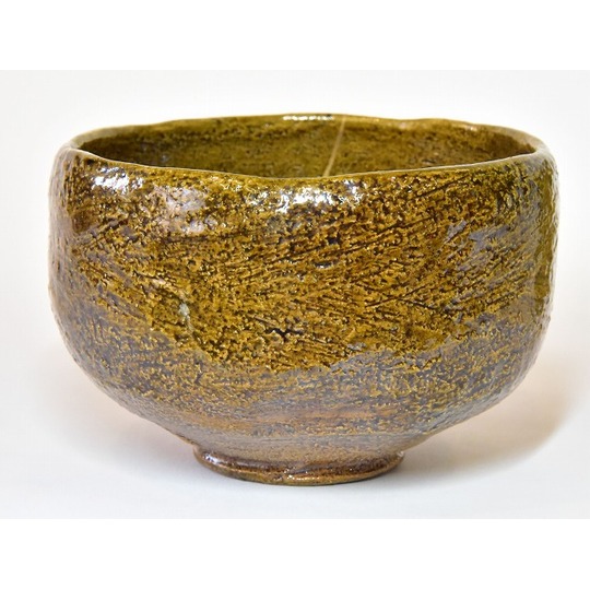 大樋茶碗 9代大樋長左衛門 郎 飴楽茶碗 金継あり すいぎょく園｜創業