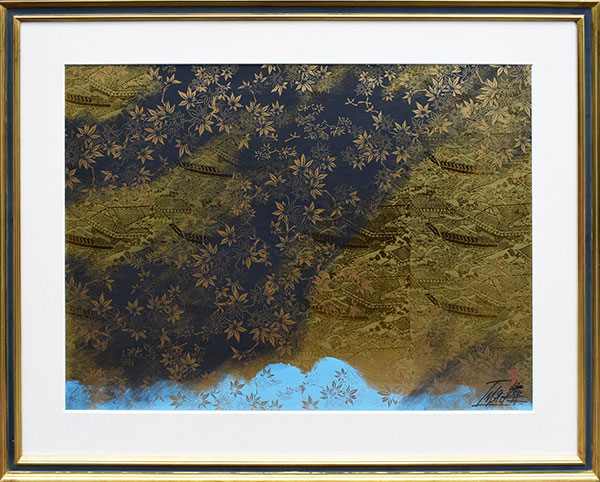 今井俊満 花鳥風月 シルクスクリーン 今井俊満 花鳥風月 シルクスクリーン