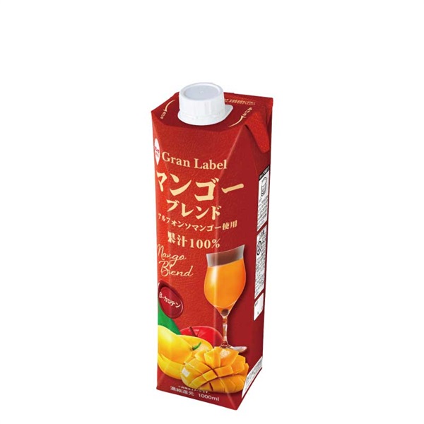 マンゴー ブレンド 1000ml (6本入)果汁・野菜飲料