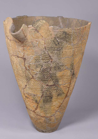 上福岡貝塚出土片口土器(かたくちどき)