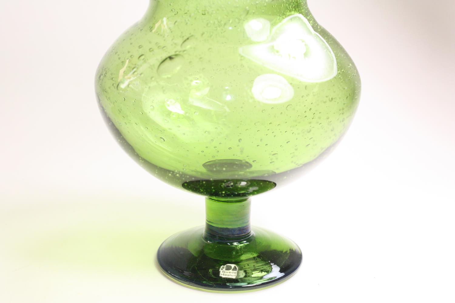 Erik Hoglund/エリックホグラン/ 気泡入り/ゴブレット/グリーン