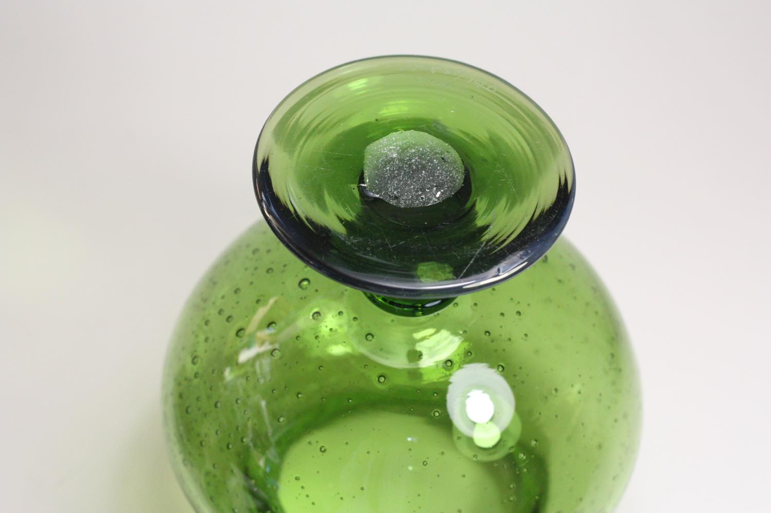 Erik Hoglund/エリックホグラン/ 気泡入り/ゴブレット/グリーン