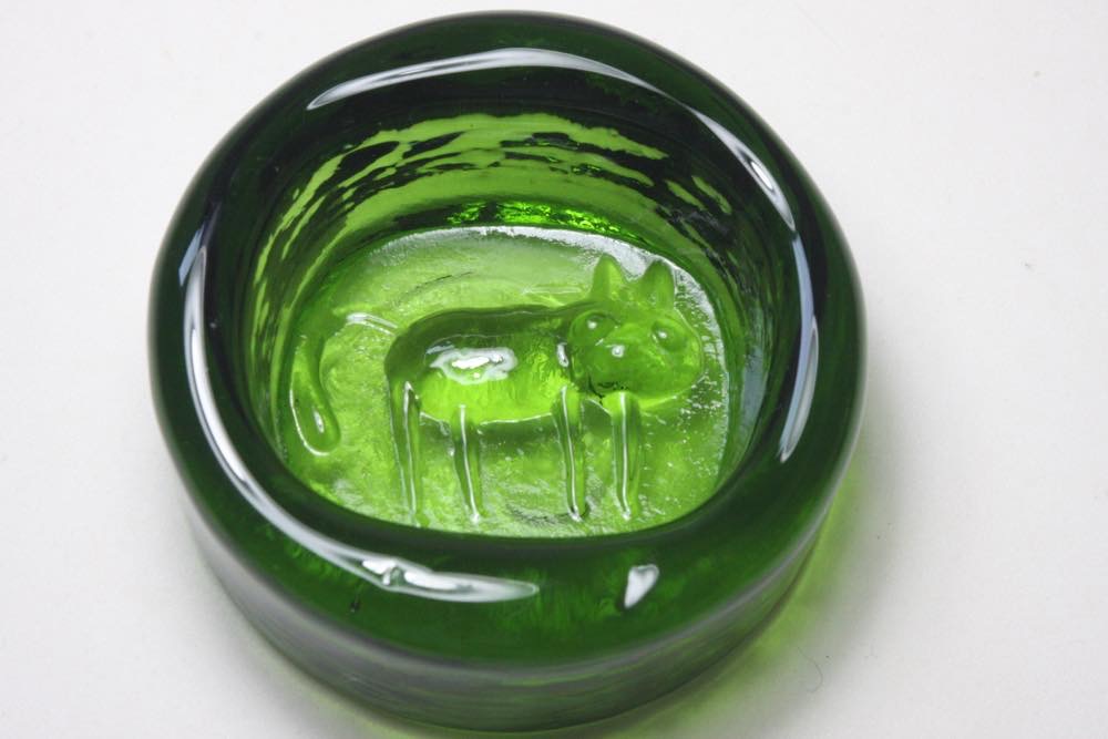 Erik Hoglund エリックホグラン 灰皿 アッシュトレイ 猫 90739 Erik