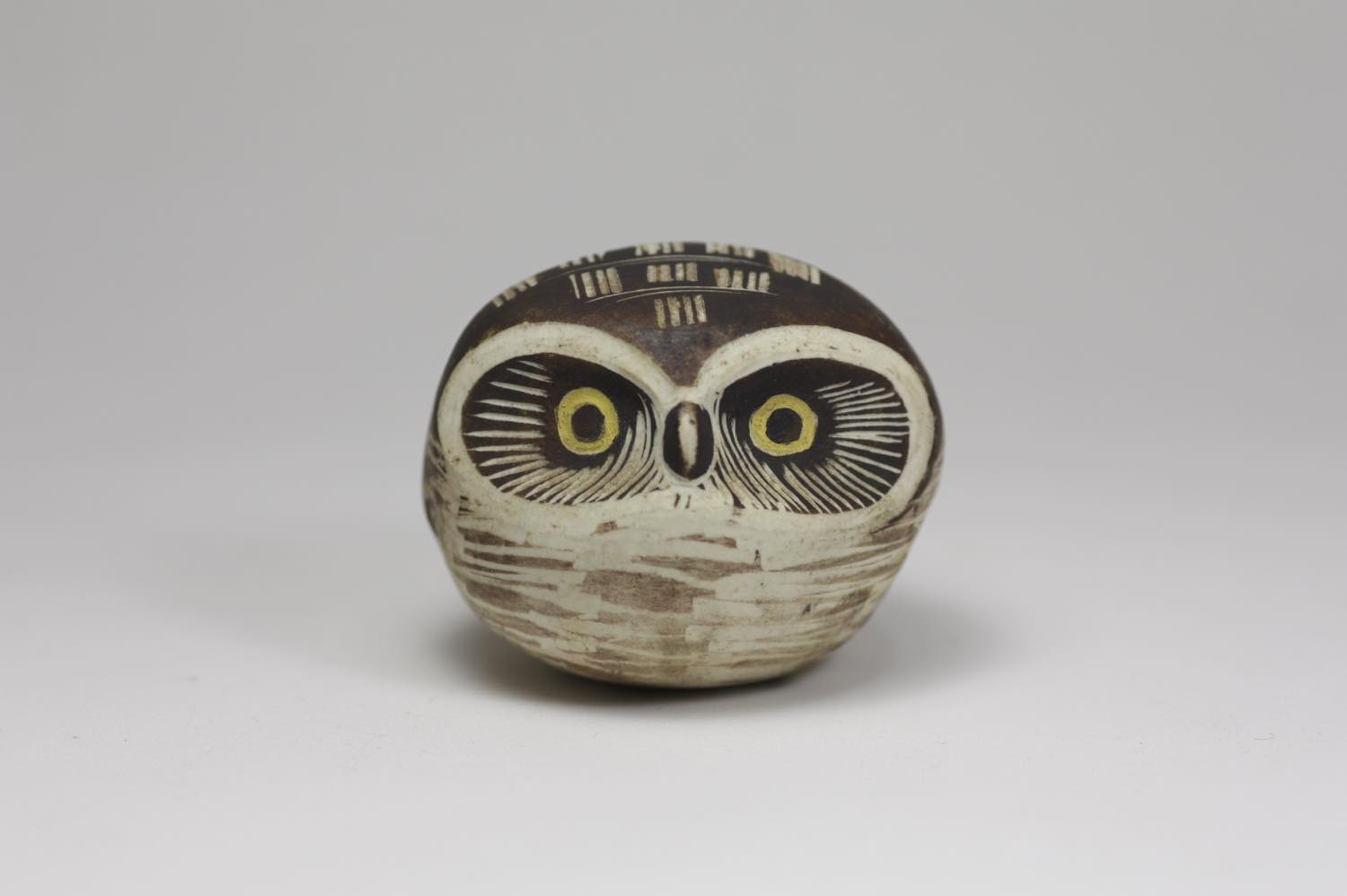 美品 グスタフスベリ フクロウのオブジェ Gustavsberg GUSTAVSBERG