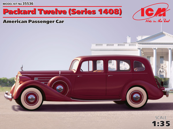 Packard Twelve (Series 1408), American Passenger Car ICM 35536