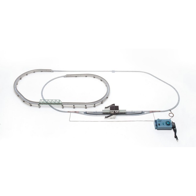 Nゲージ TOMIX待避線つき立体交差レールセット レールセットを使った