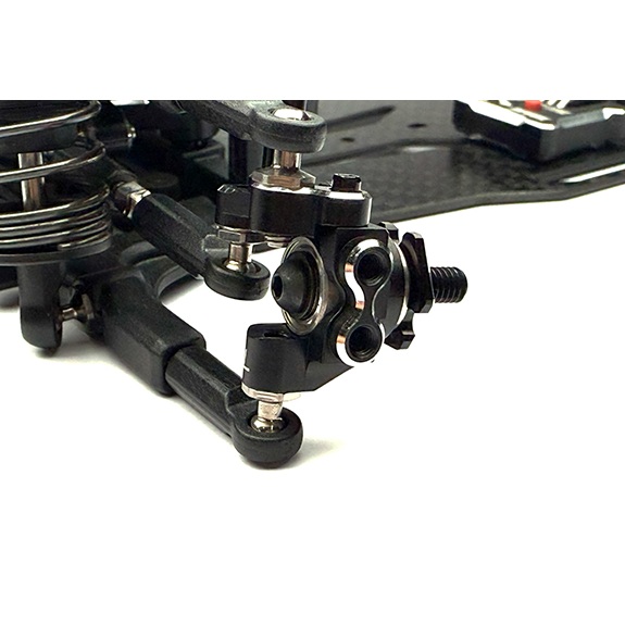 RDX用 アルミ製 マルチセレクト フロントナックル(2.0mmオフセット