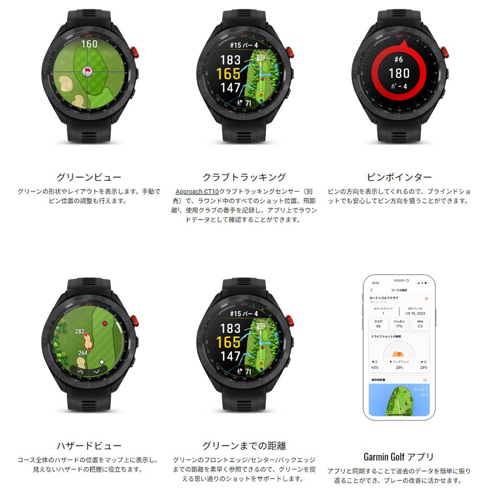 GARMIN APPROACH 2024 CT10 14個 ガーミン アプローチ ガーミン