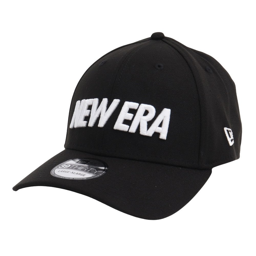 ニューエラ（NEW ERA）（メンズ）39THIRTY ワードマークロゴ ブラック