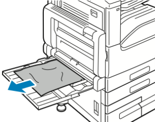 Paper Jams From the Bypass Tray