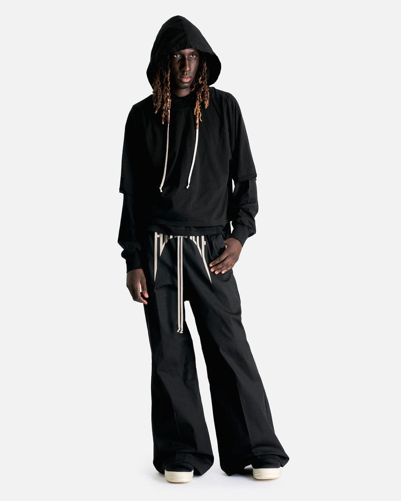 Rick Owens - Porterville Wide Bela Pants in Black/Pearl – SVRN