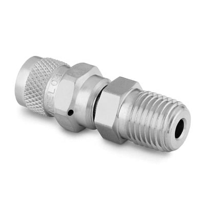 炭素鋼製パージ・バルブ、1/4 インチ・サイズ NPTおねじ | Swagelok