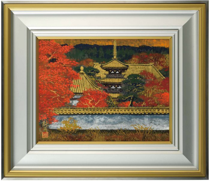 後藤 純男「錦秋大和」の販売 | 美術品販売｜東京銀座ぎゃらりい秋華洞