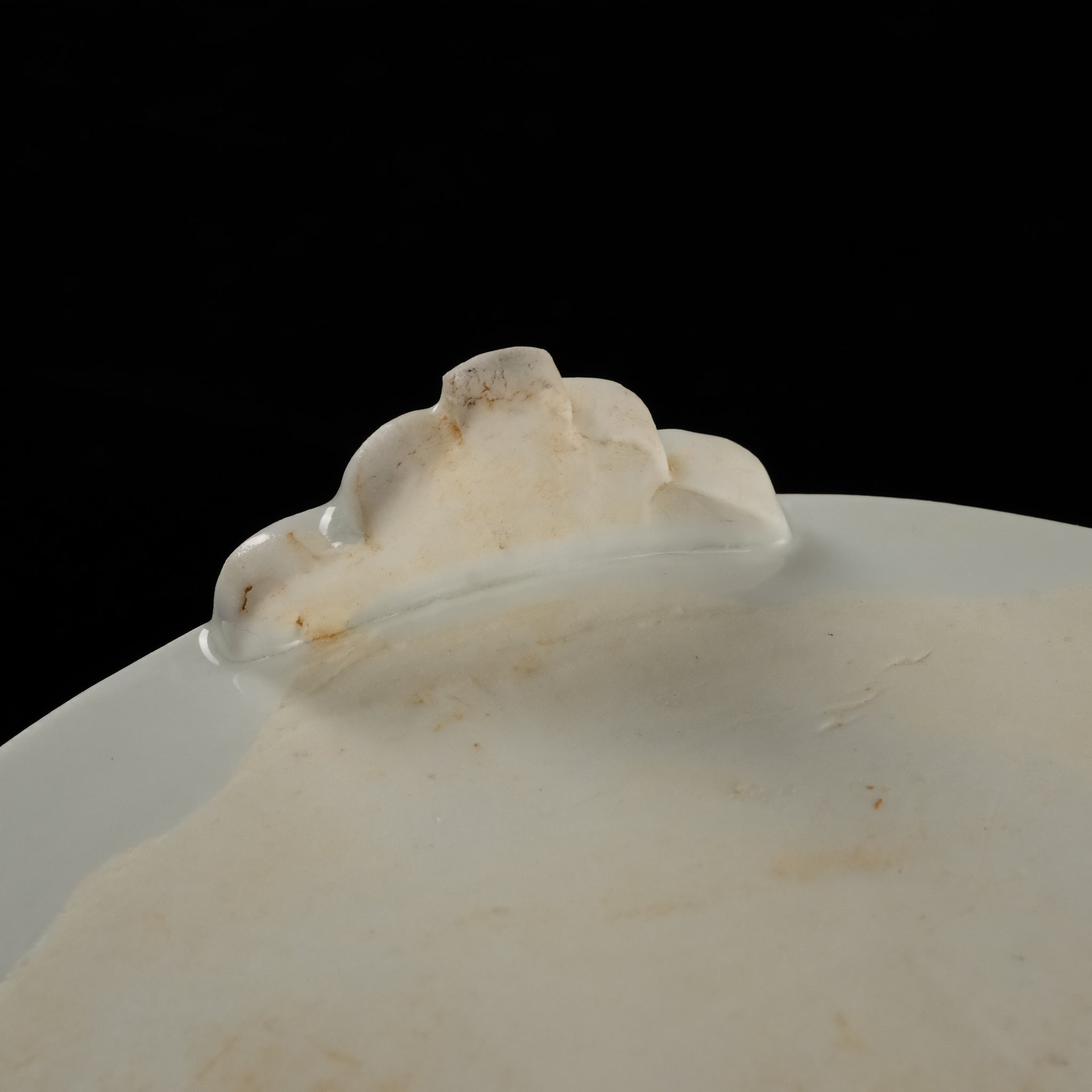 清前期 白磁三足香炉 – 周信堂 Syuusindou