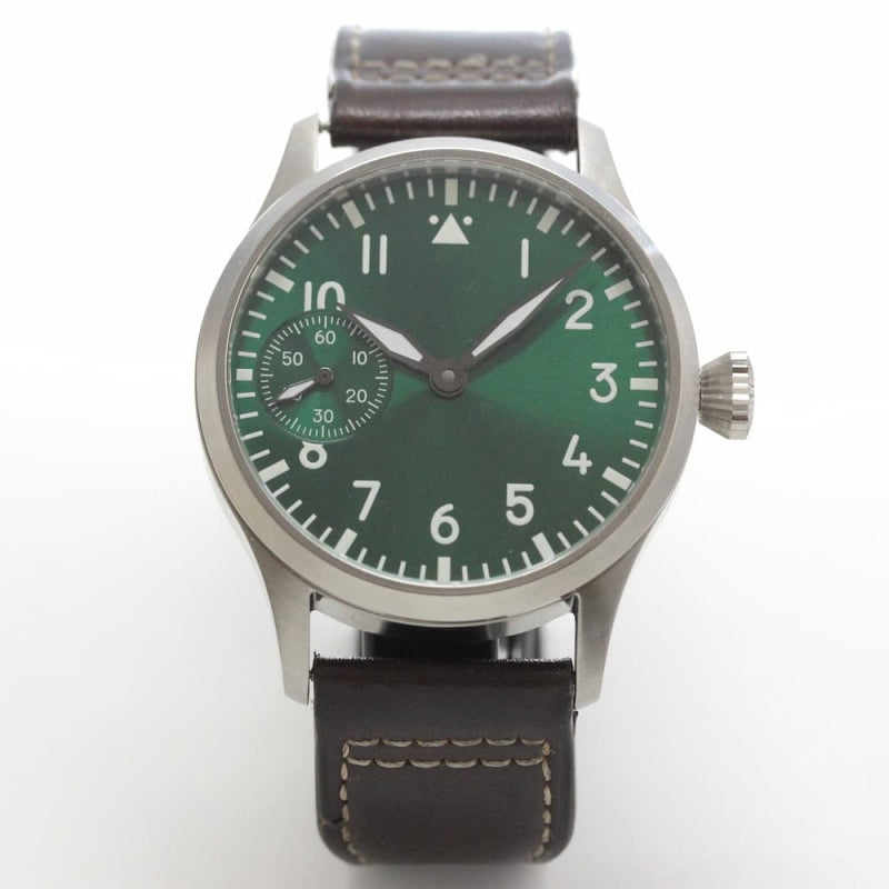 正美堂オリジナル腕時計/ミリタリーグリーン文字盤/スイス製手巻き式