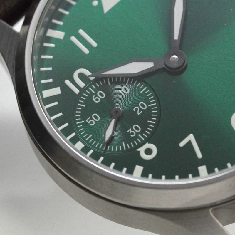 正美堂オリジナル腕時計/ミリタリーグリーン文字盤/スイス製手巻き式