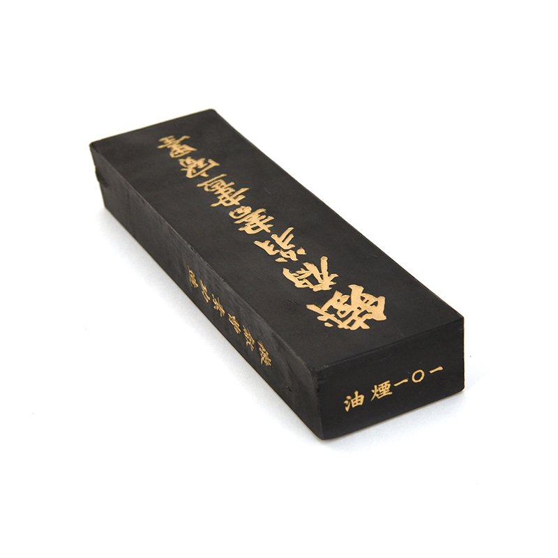 墨□中国墨【嫦娥奔月】天女様 花唐草 古墨 唐墨 書道道具