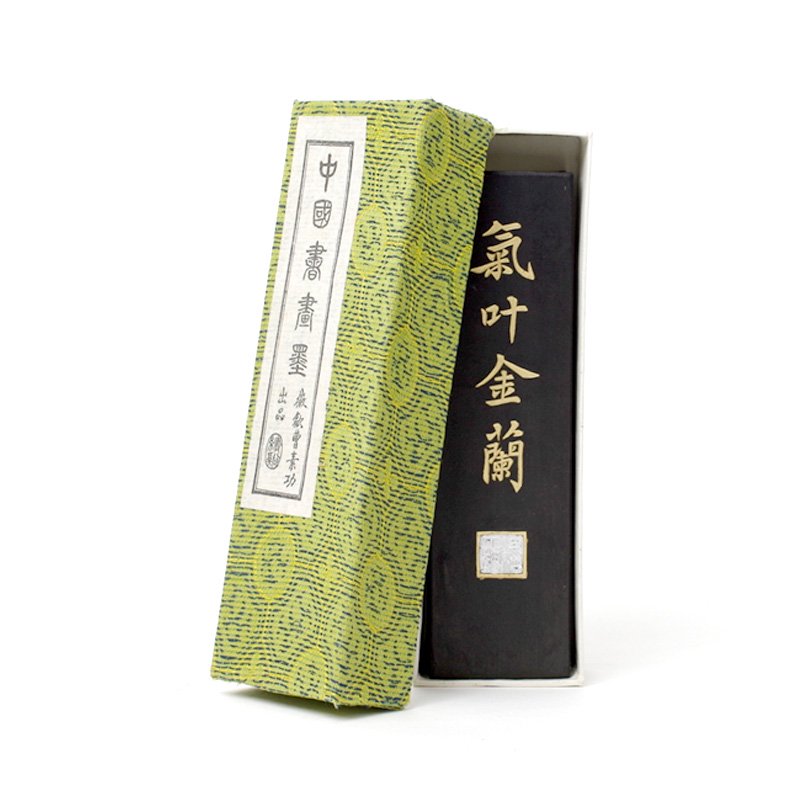 墨□中国墨 古柯庭 嘉慶年製 徽州汪近聖造 書道道具 黒墨 古玩 唐物