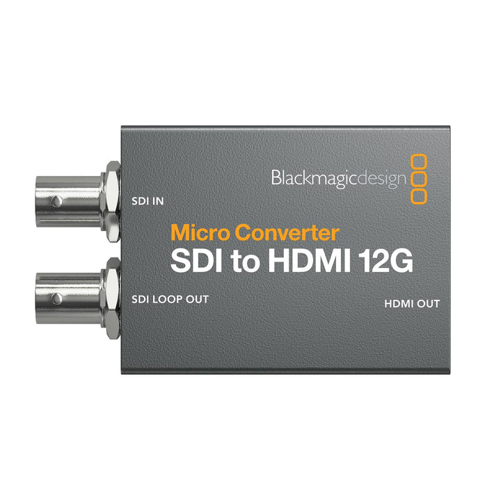 Micro Converter SDI to HDMI 12G PSU(パワーサプライ付属) - 業務用