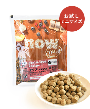 ナウフレッシュ DOG グレインフリー スモールブリード フィッシュ