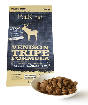 ペットカインド グリーンベニソントライプ | プレミアムドッグフード