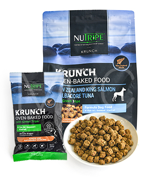 ニュートライプ DOG クランチ オーブンベークド キングサーモン＆ツナ