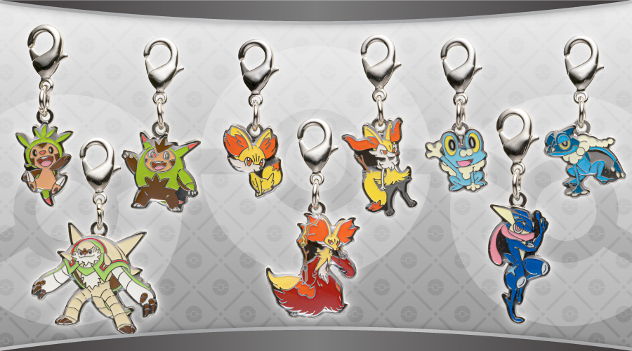 カロス地方の「全国ずかんメタルチャーム」が、ポケモンセンターに登場