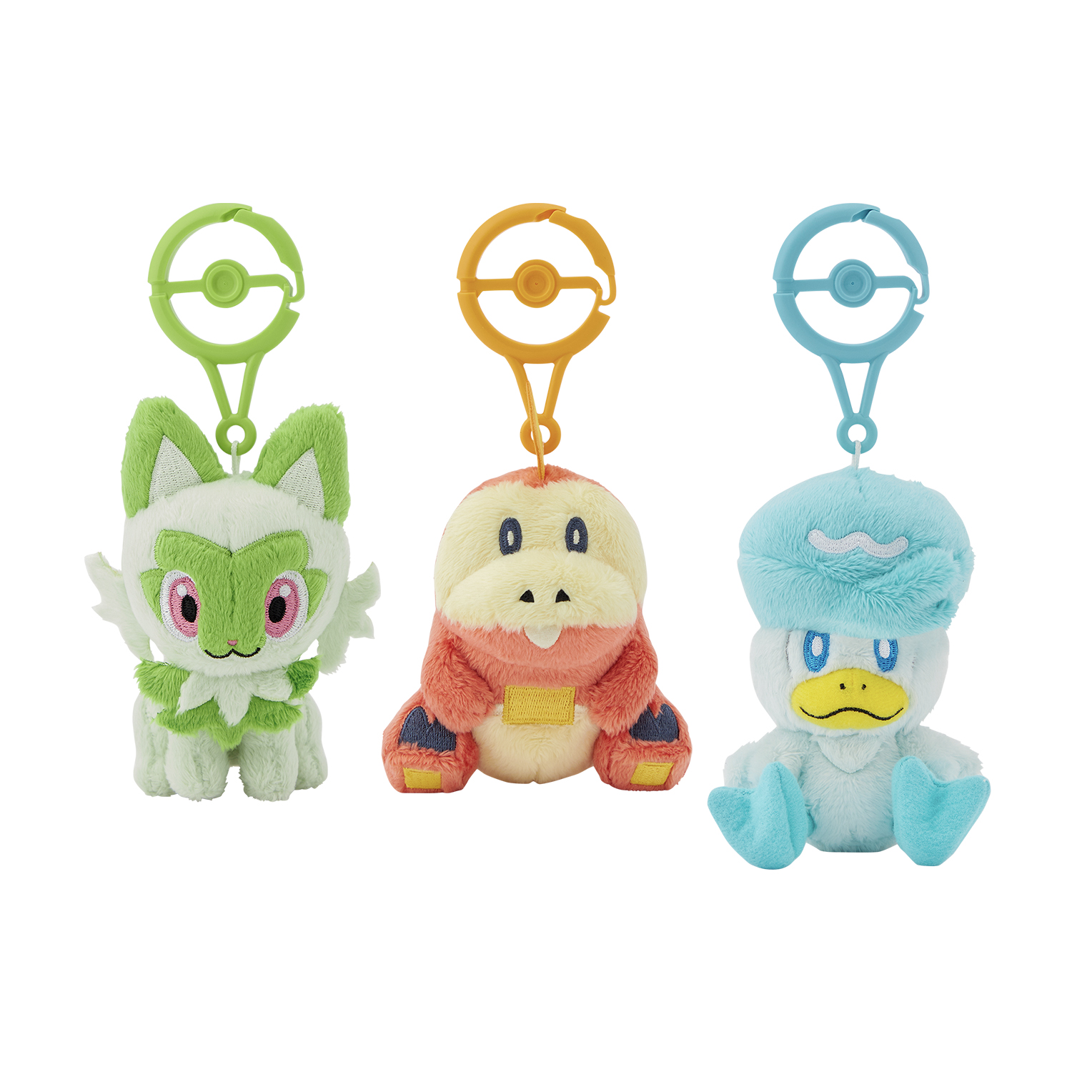 ポケモンたちのカラビナ付きマスコットが、ポケモンセンターに登場