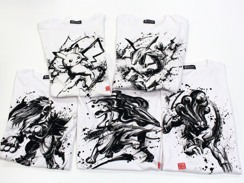 墨絵師「御歌頭」氏が描く大人気シリーズ「墨絵列伝」の第2弾！ 墨絵