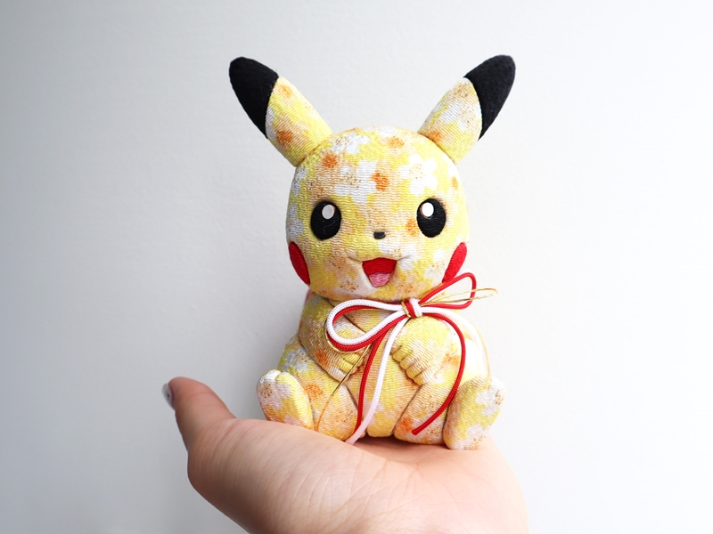 真多呂人形 木目込み ポケモン ライコウ 伝統工芸 江戸木目込人形 伝統