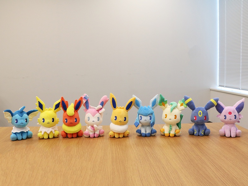 イーブイコレクション Eevee Collection 全9種類 ぬいぐるみ ポケモン