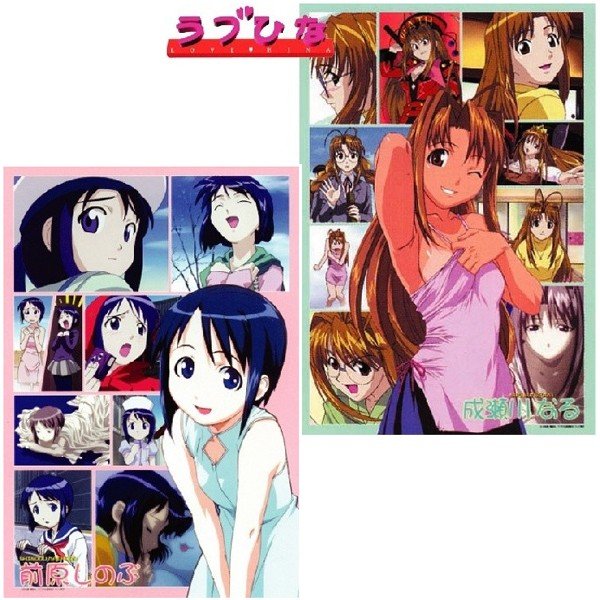 ラブひな 卓上ポップ POP ポップ 成瀬川なる 前原しのぶ 9枚セット 10