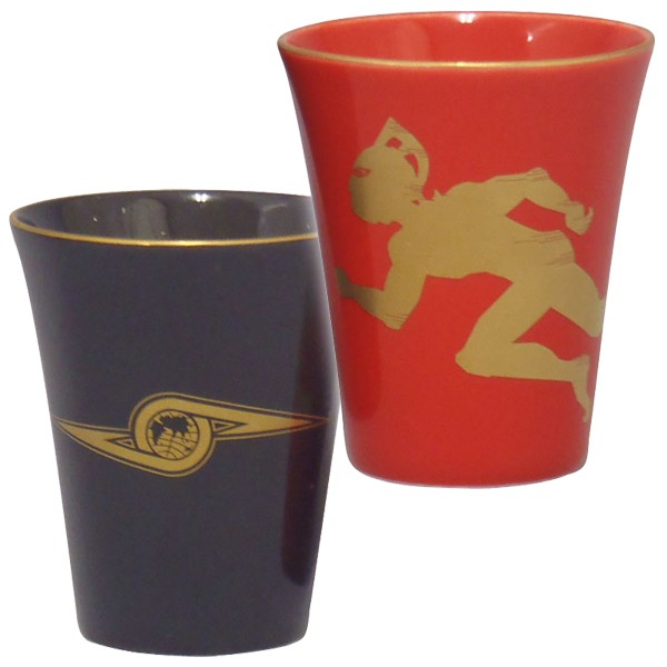 ウルトラセブン放送開始50年記念「木箱入ぐい呑みセット」 (セブン