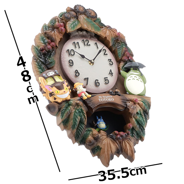 となりのトトロM429「中トトロの振り子掛時計」RSM-M429
