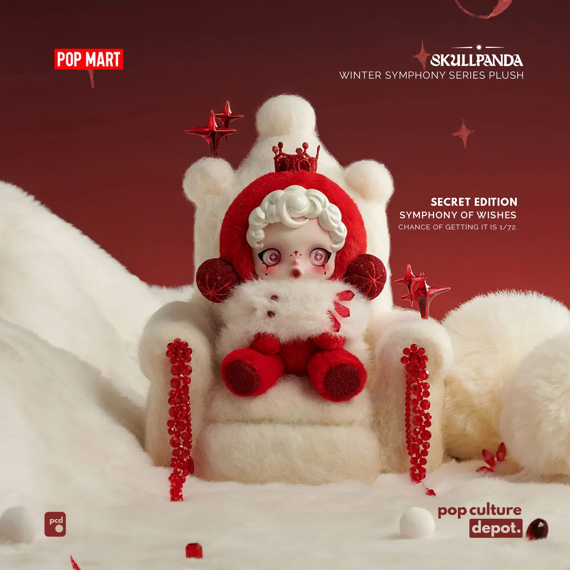 スカルパンダ SKULLPANDA Winter Symphony 1アソート Authentic) Pop