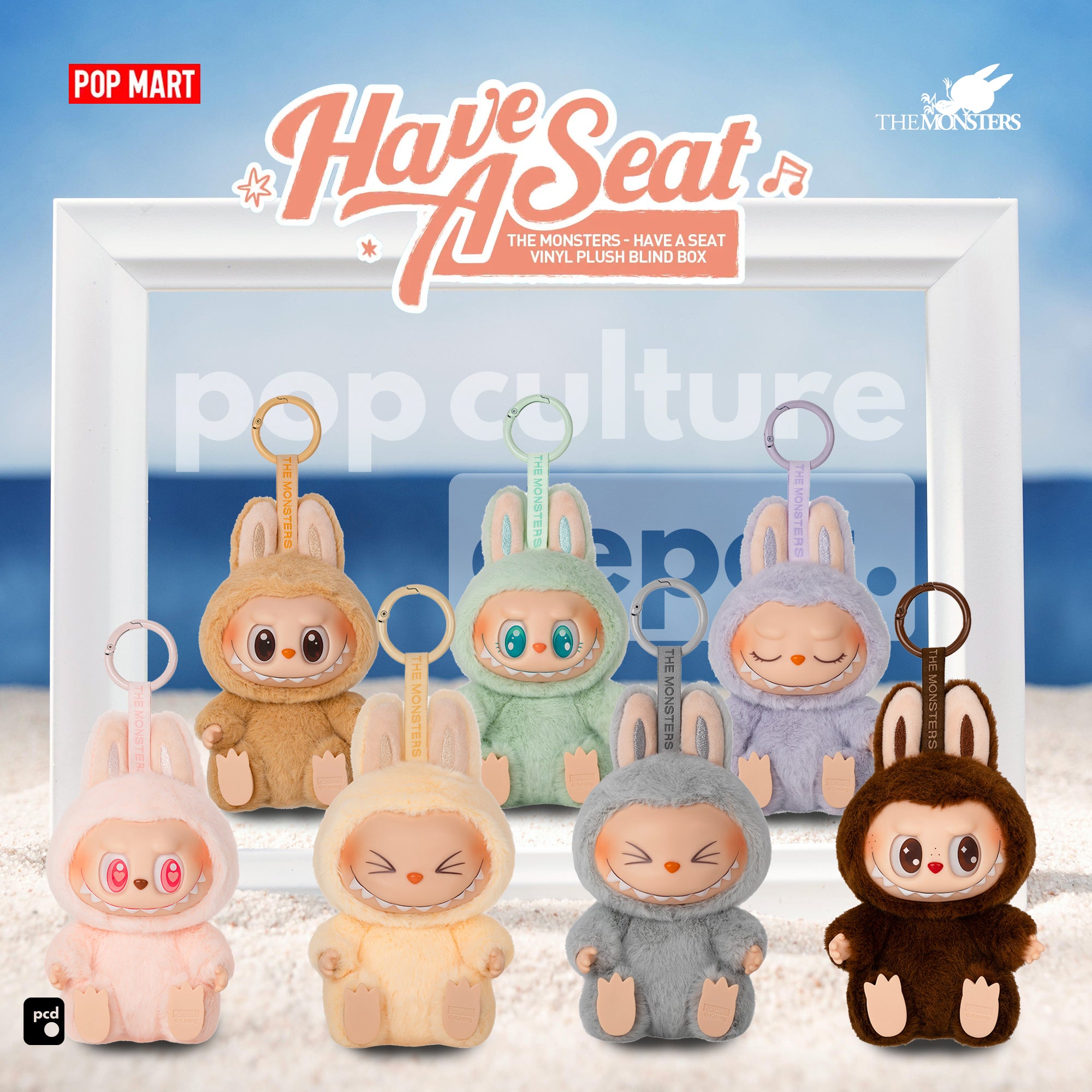 THE MONSTERS Have a Seat 6個 ラブブ THE MONSTERS Have a Seat 6個