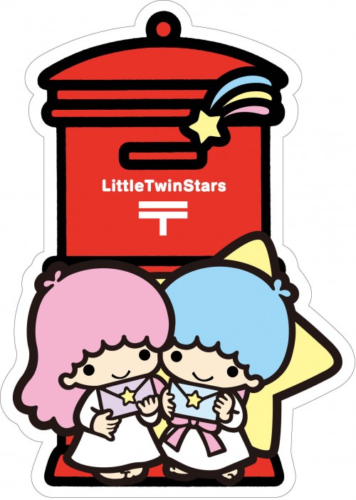 人気のサンリオキャラクターの「ポスト型はがき」、 「切手とおそろい