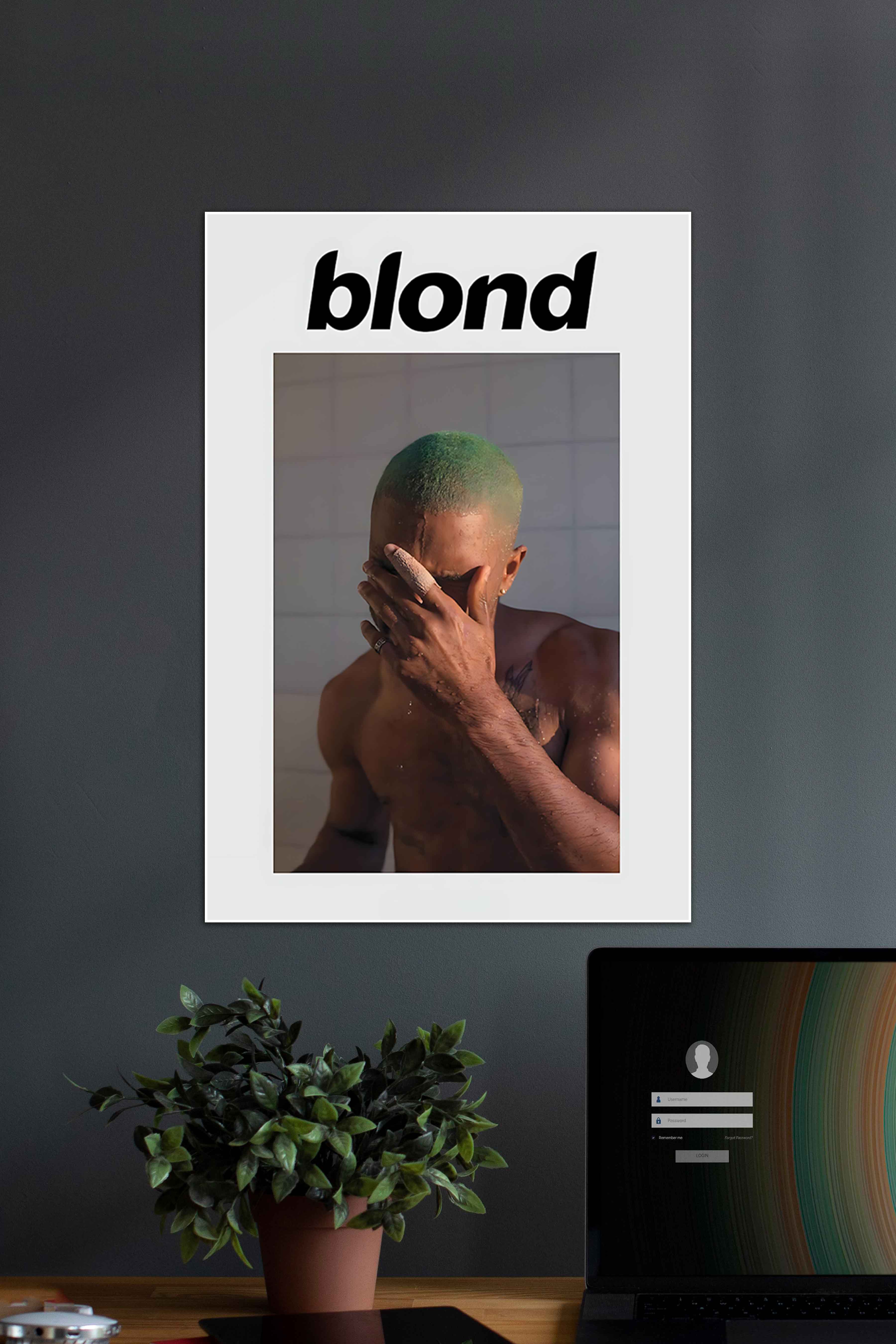 Blonde ENDLESS Frank Ocean リバーシブルポスター フランク