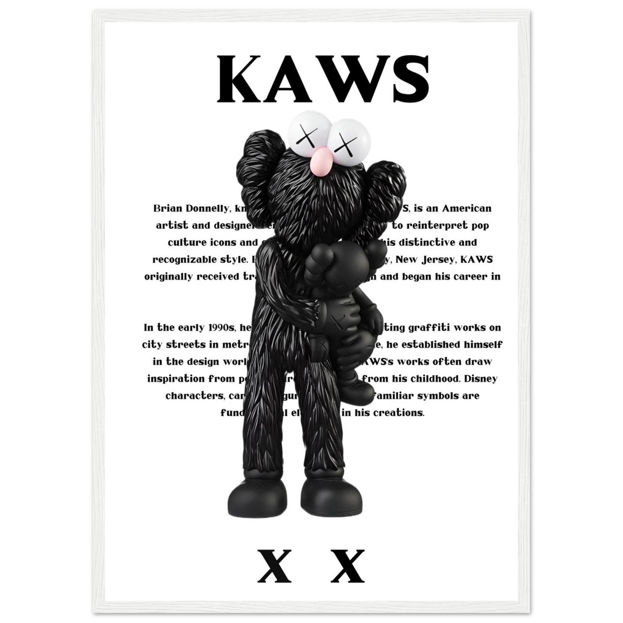 KAWS POSTER カウズ ポスター NGV 2枚セット KAWS POSTER カウズ
