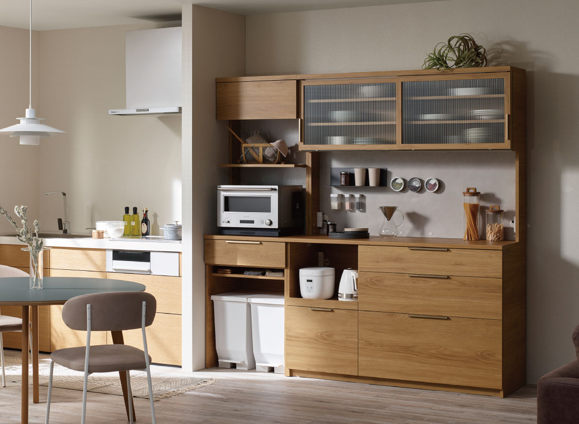 20日引き取り限定 パモウナ食器棚