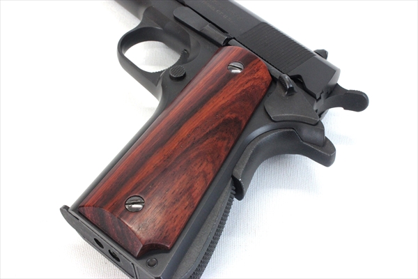 WEB限定】ウッドグリップ｜ガバメント｜ダイヤチェッカー/ローズウッド