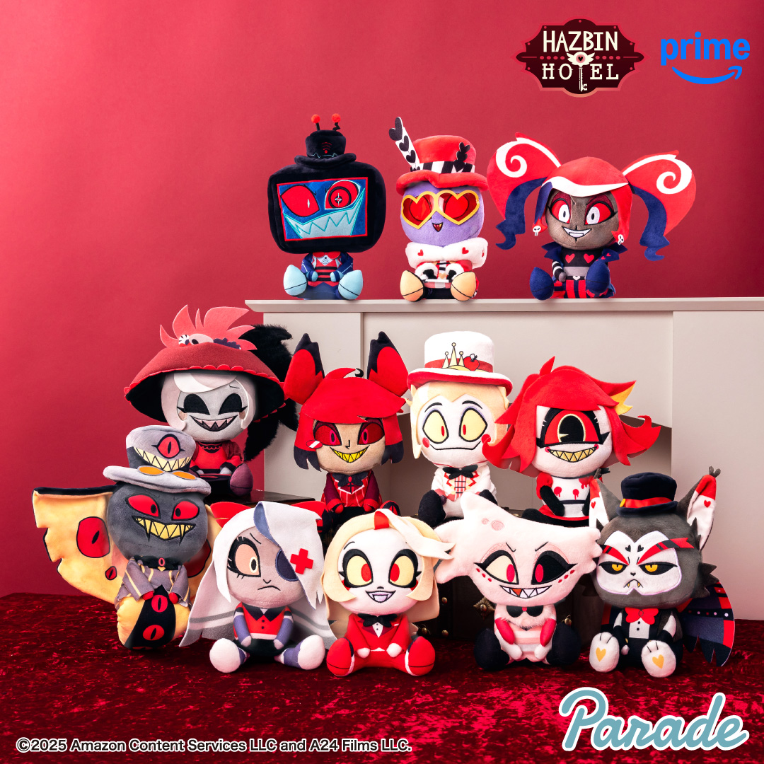 ハズビン・ホテルへようこそ おすわりぬいぐるみ② | 商品紹介 | 株式