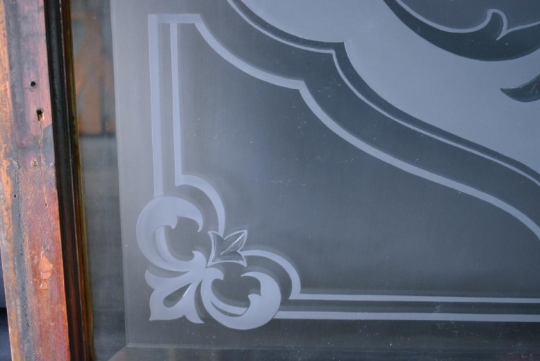 パルテノン アンティーク / sg189 エッチングガラス