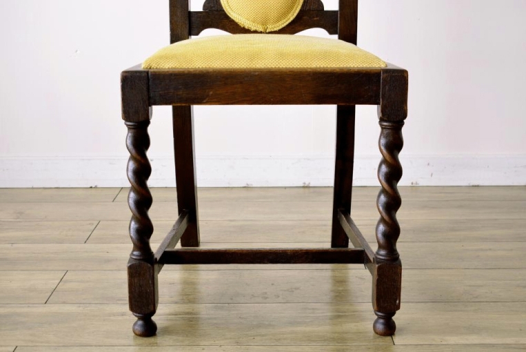 パルテノン アンティーク / 【SALE】オークツイストチェア 6脚セット