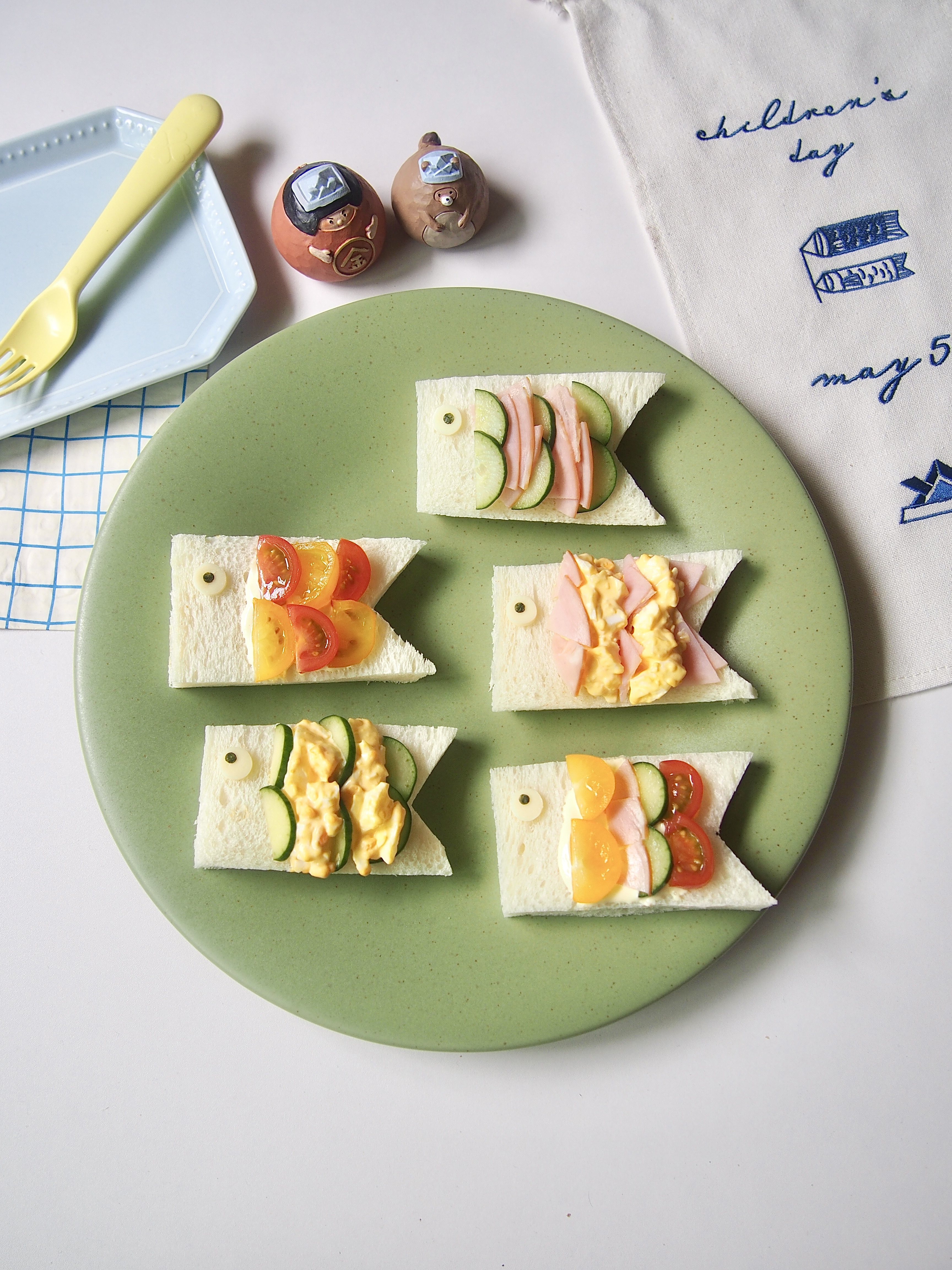 とり｜イベントごはんさん・超熟食パンで鯉のぼりオープ