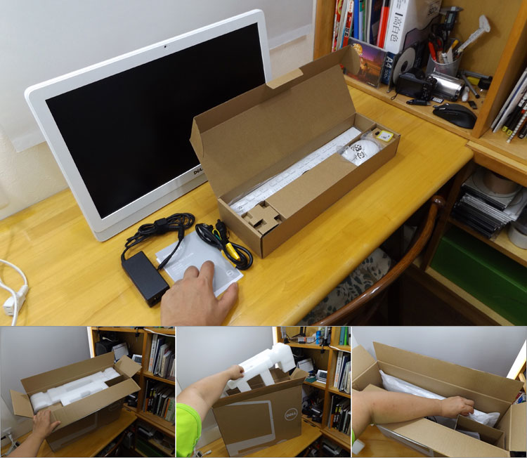 DELL Inspiron22 3264 デスクトップ、純正キーボード&マウス DELL